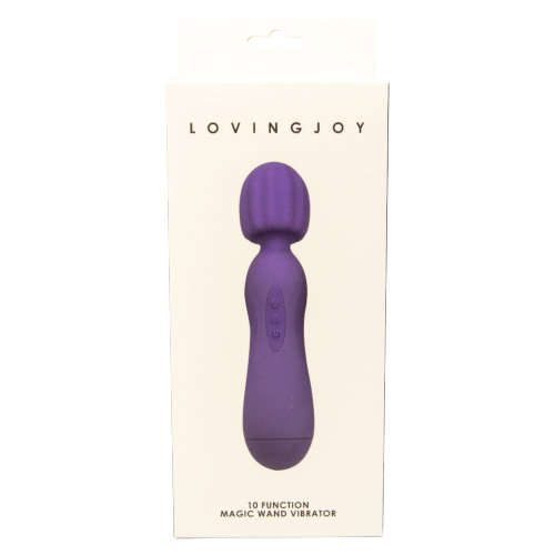 loving-joy magic-wand vibrator purple