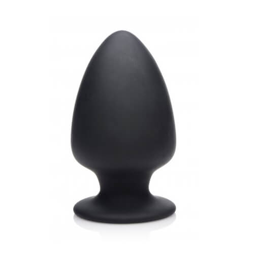 dual density silicone butt plug for anal play