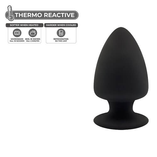 dual density small silicone anal sex toy butt plug