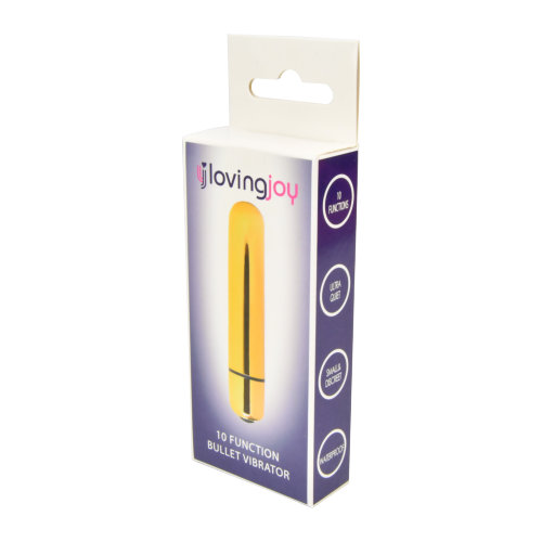 loving joy 10 function gold bullet battery vibrator