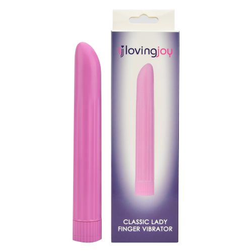 loving joy classic lady finger vibrator pink