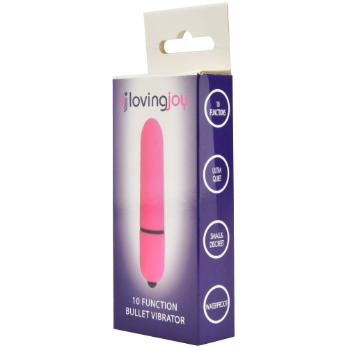 loving-joy 10 function pink bullet vibrator