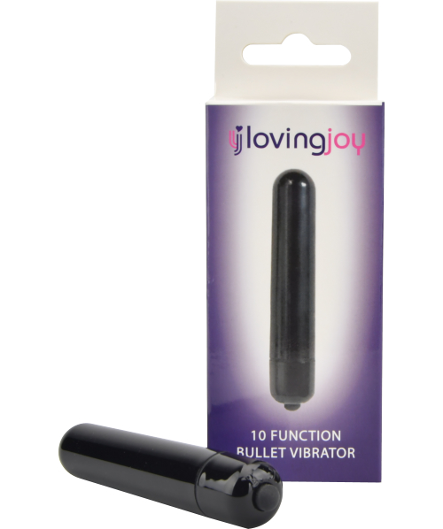 loving joy 10 function obsidian bullet vibrator