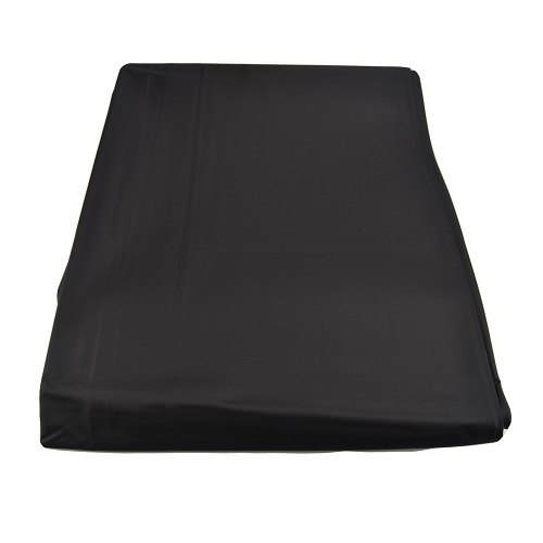 bound to please pvc bed sheet black