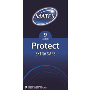 mates protect extra safe-condoms 9pack