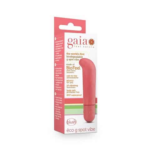 gaia eco gspot coral sex toy for women