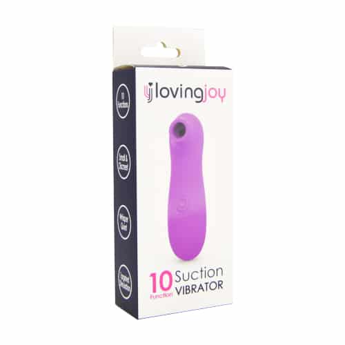 loving joy 10-function suction vibrator sex toy for women