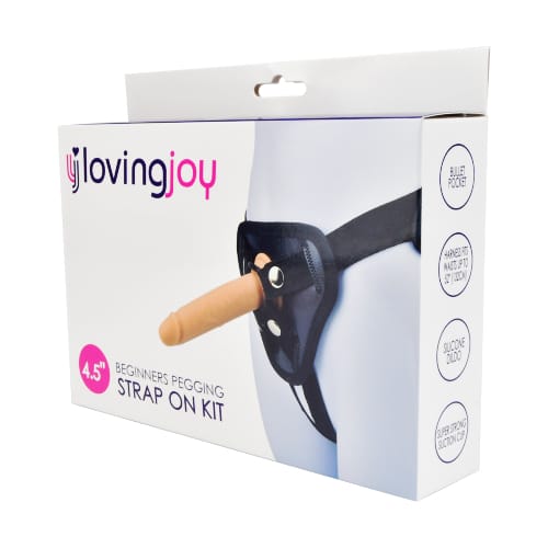 Loving Joy Beginners Pegging Strap On Kit with suction cup