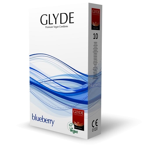 glyde blueberry condoms
