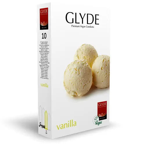glyde vanilla vegan condoms