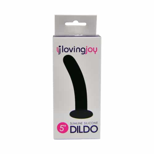 slimeline silicone dildo from loving joy