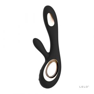 lelo soraya wave black rechargeable vibrator