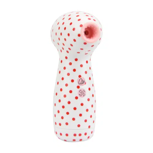 Loving Joy 2 in 1 Suction Vibrator Polka Dot - Image 5