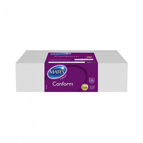 Mates Conform Condom BX144 Clinic Pack - Image 3