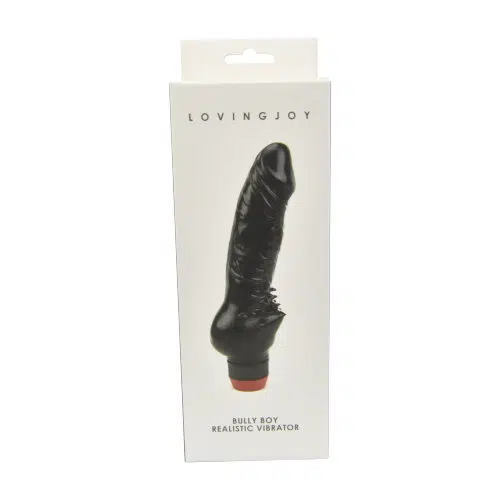 Loving Joy Bully Boy Realistic Vibrator Black - Image 6