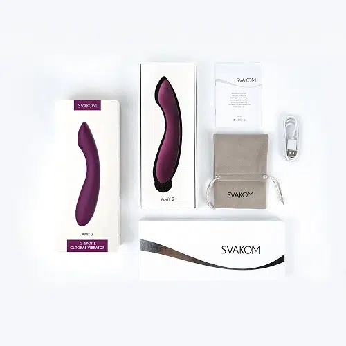 Svakom Amy 2 G-Spot and Clitoral Vibrator - Image 7