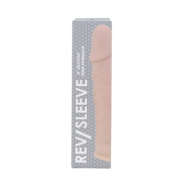 Rev-Sleeves 8 Inch Realistic Silicone Penis Extension Sleeve - Image 8