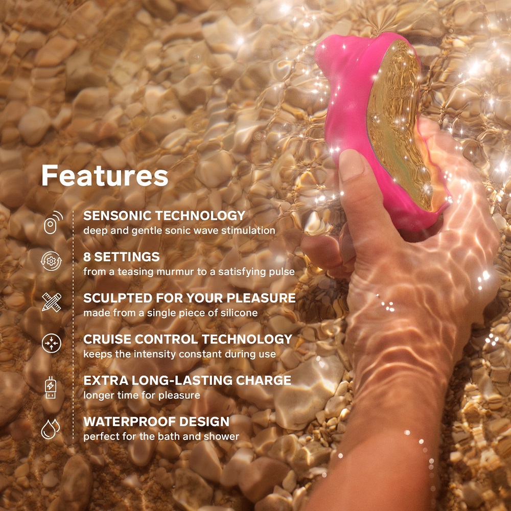 LELO SONA Cruise Clitoral Massager Cerise - Image 12